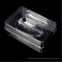 Custom plastic PET vacuum formed tray with printed box for cosmetics tools packaging , plastic vacuum forming inner trays